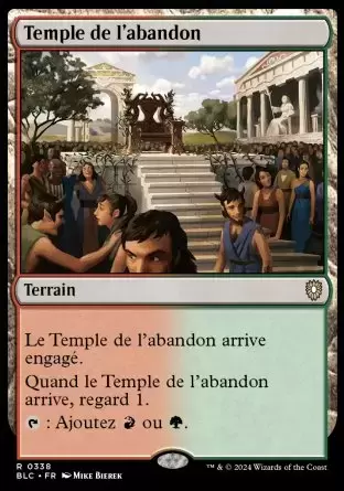 Bloomburrow Commander Decks - Temple de l\'abandon