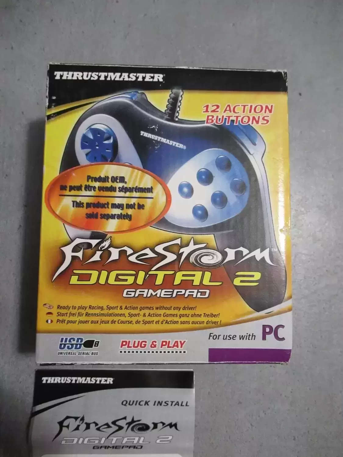 Manettes / Joystick / PAD Multi-Plateformes - Thrustmaster - Firestorm Digital 2