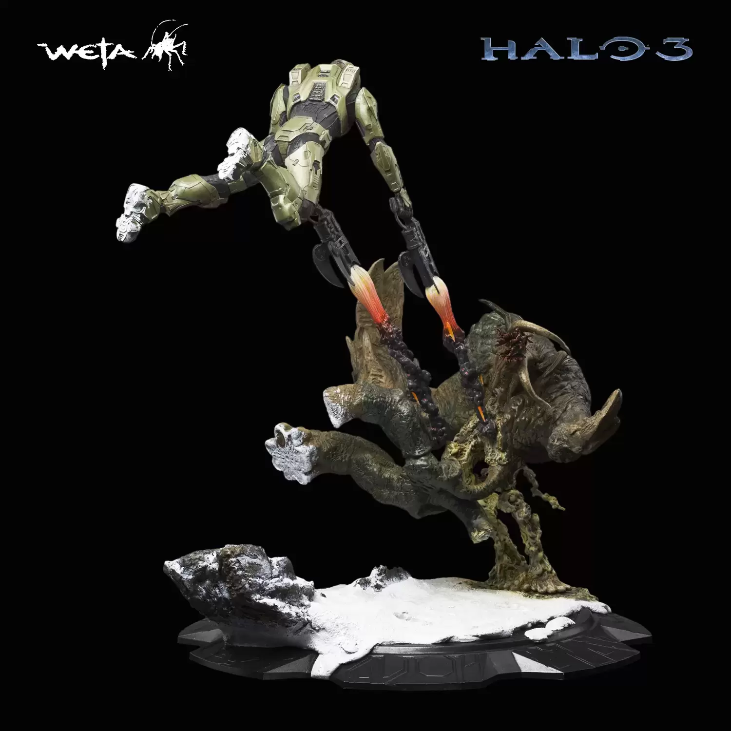 Autres Figurines WETA Workshop - Master Chief and Flood