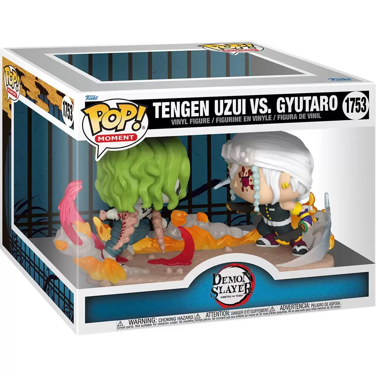 POP! Animation - Demon Slayer - Nezuko KamadoTengen Uzui Vs. Gyutaro 2 Pack