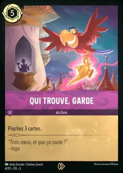 Cartes Promo Lorcana - Qui Trouve, Garde