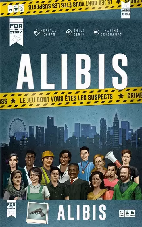Autres jeux - Alibis Le jeu dont vous êtes les suspects