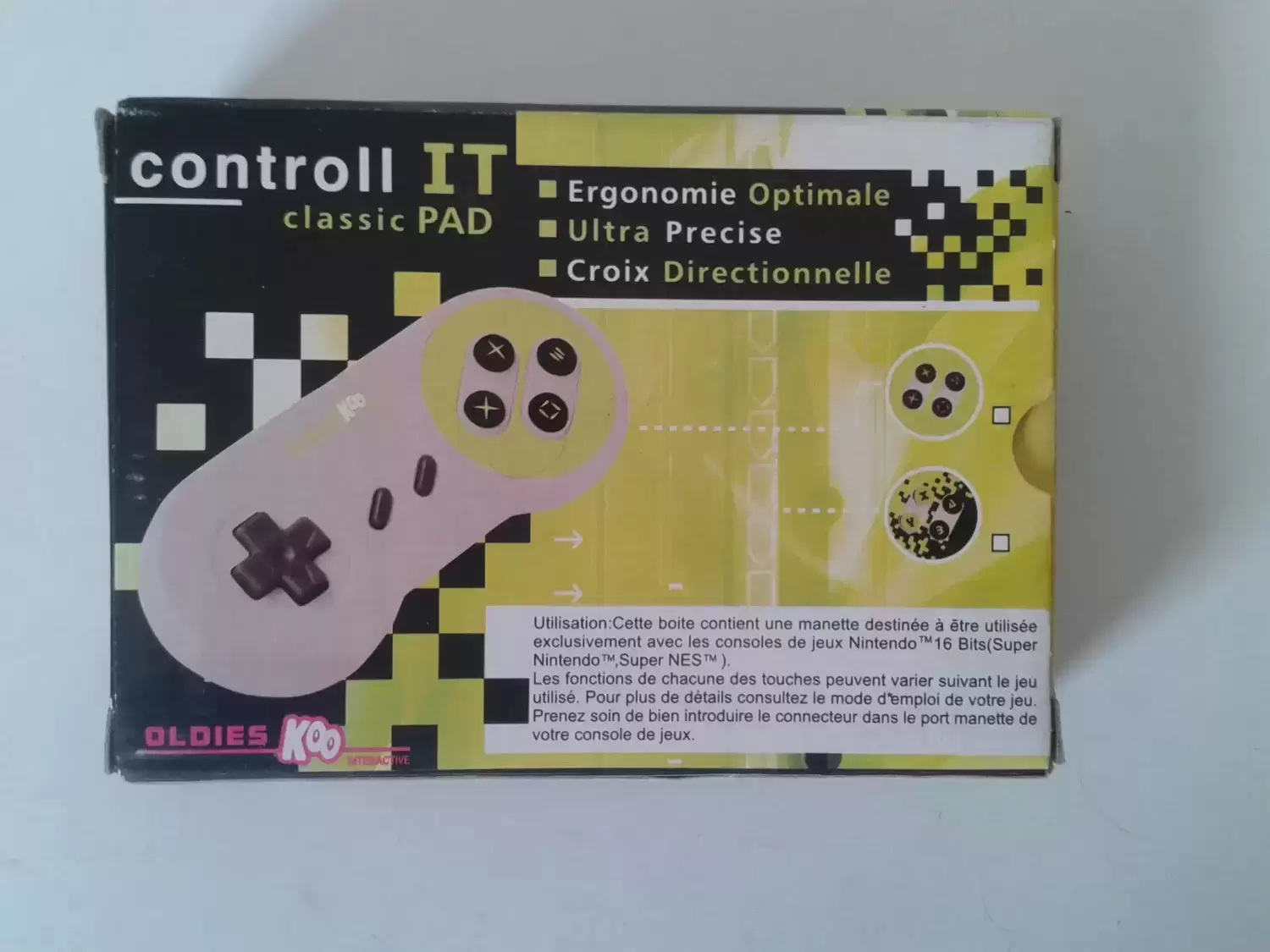 Manettes / Joystick / PAD Multi-Plateformes - KOO Interactive - Controll IT Classic PAD