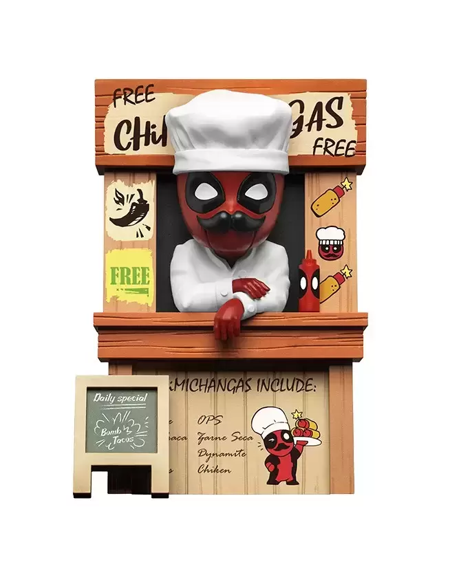 Deadpool Action Hero Series - Deadpool Chimichangas Store
