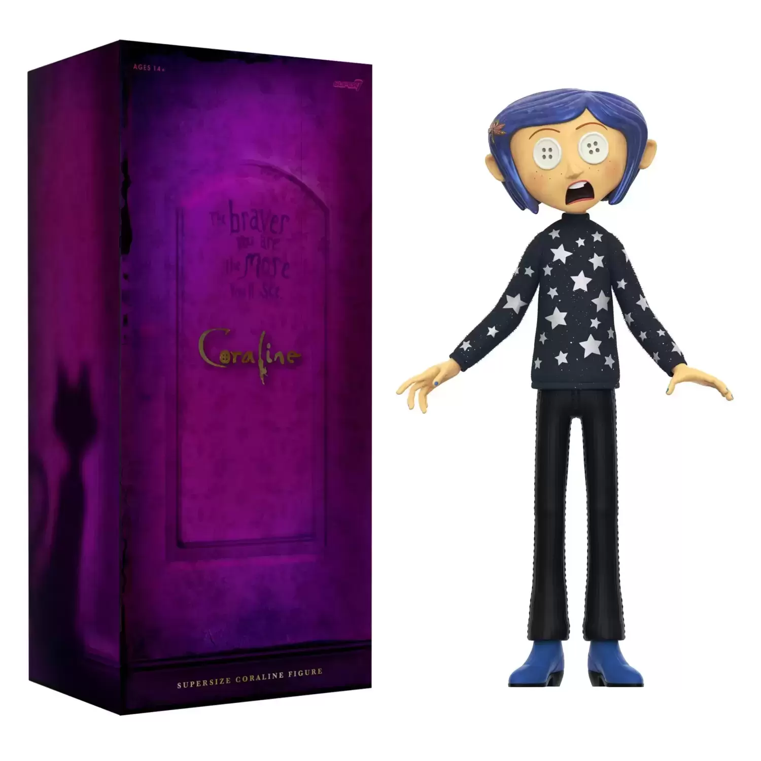 Super7 Supersize - Coraline (Button Eyes)