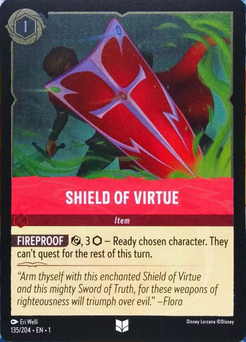The First Chapter - Shield Of Virtue - Foil