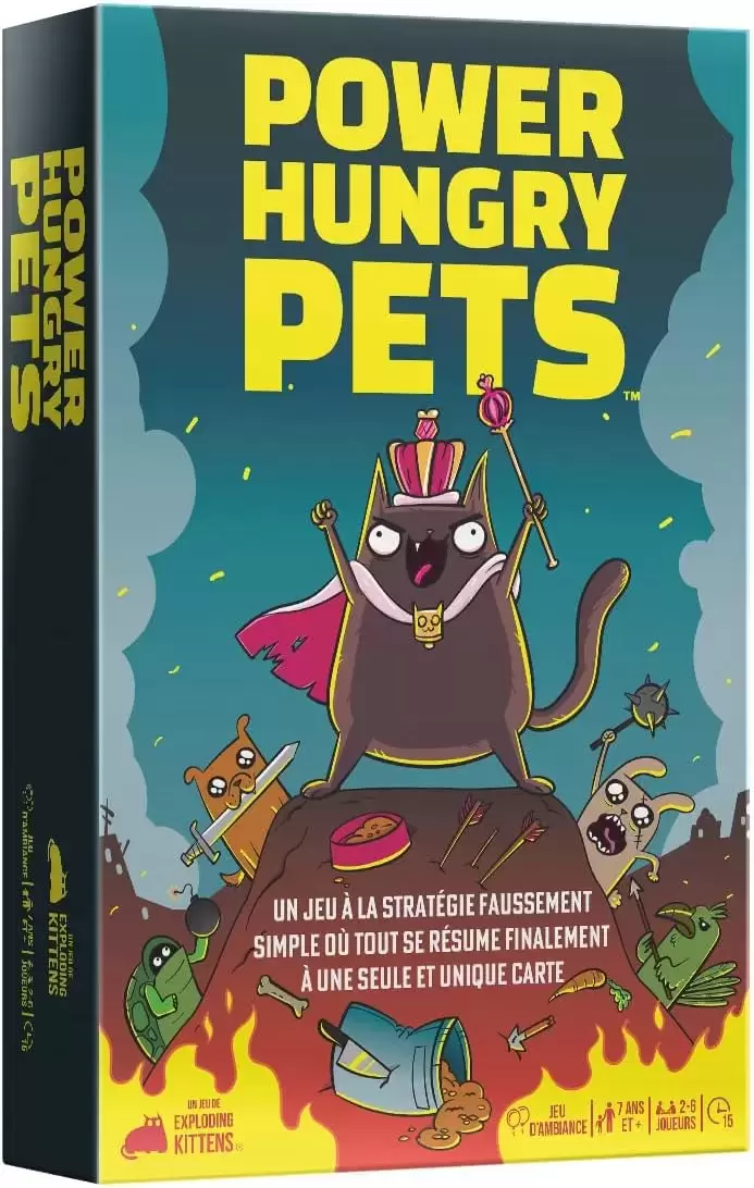 Exploding Kittens - Power Hungry Pets