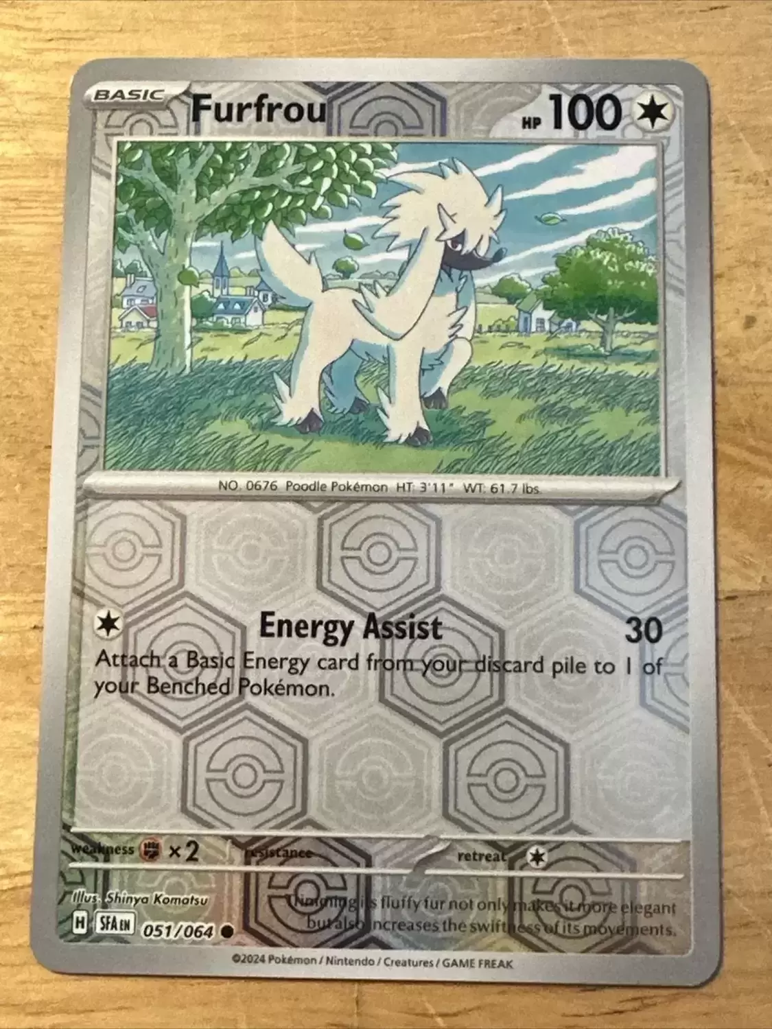 Shrouded Fable - SFAEN - Furfrou Reverse
