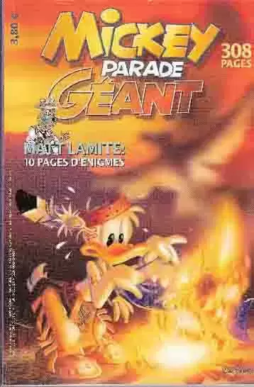 Mickey Parade - Matt lamite : 10 pages d\'enigmes