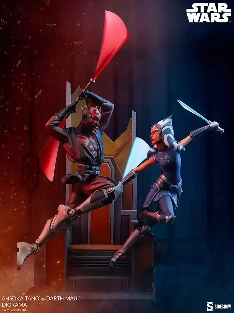 Sideshow - Ahsoka Tano vs Darth Maul