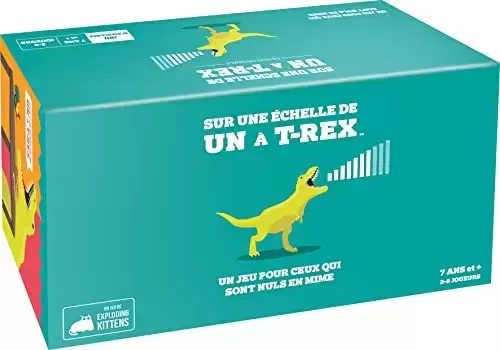 Exploding Kittens - Sur Une Échelle de Un à T-Rex