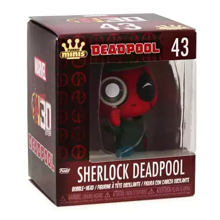 Funko Minis - Deadpool - Sherlock Deadpool