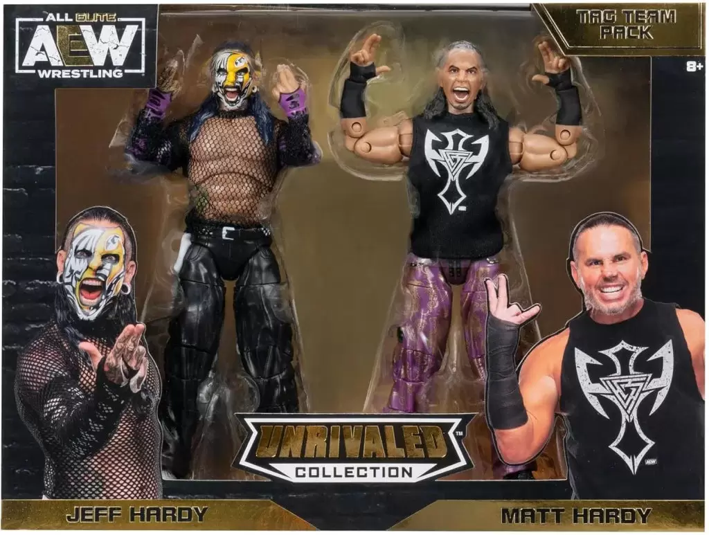 AEW - Unrivaled - Jeff Hardy & Matt Hardy - Tag Team Pack