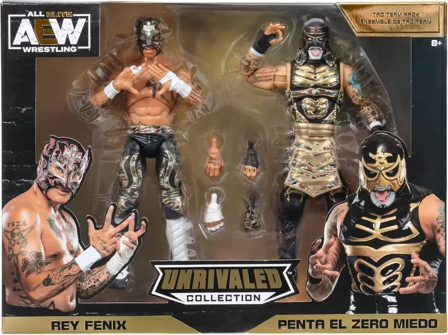 AEW - Unrivaled - Rey Fenix & Penta El Zero Miedo - Tag Team Pack