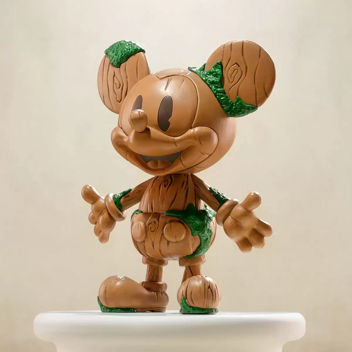 Mickey Ever- Curious - Woodcut Mickey