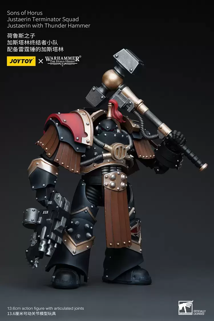 Sons of Horus - Justaerin with Thunder Hammer