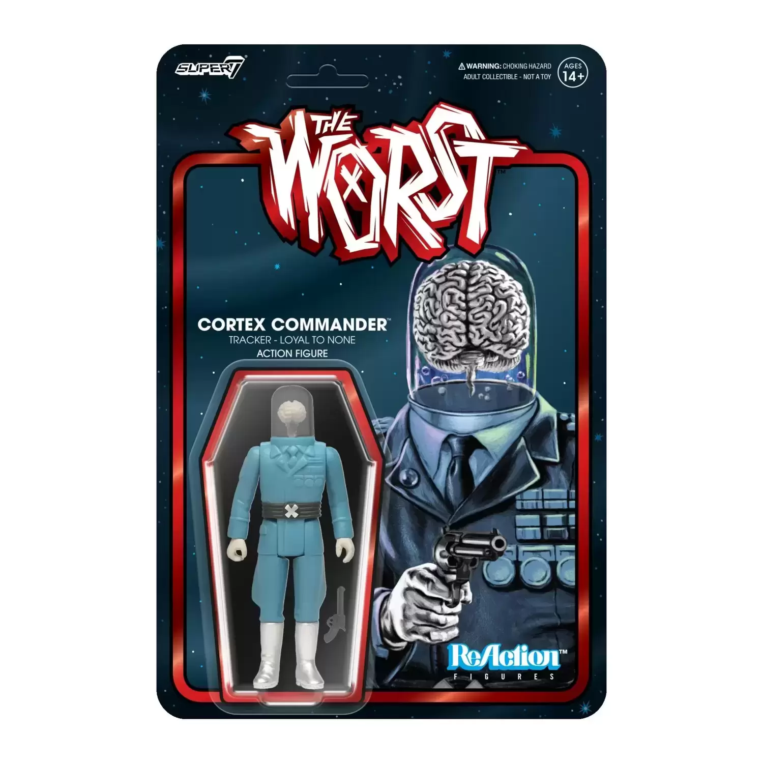 ReAction Figures - The Worst - Cortex Commander(Scum Squad)