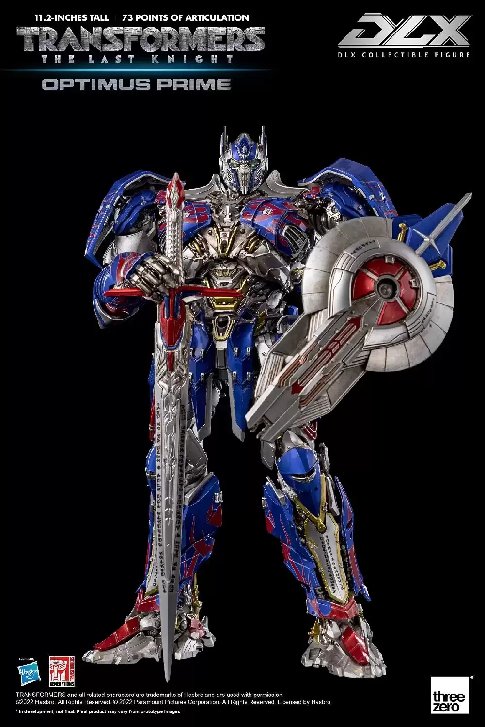 ThreeZero - Dlx Optimus Prime The Last Knight