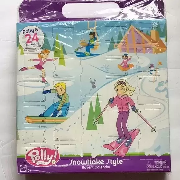 Polly Pocket (2003 – 2006) - Snowflake Style Advent Calendar