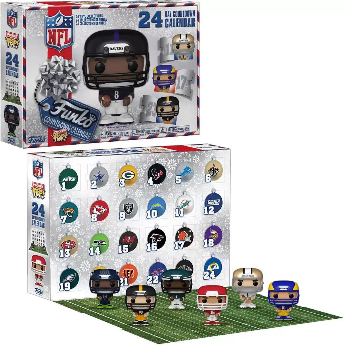 Pocket Pop! and Pop Minis! - NFL - Advent Calendar