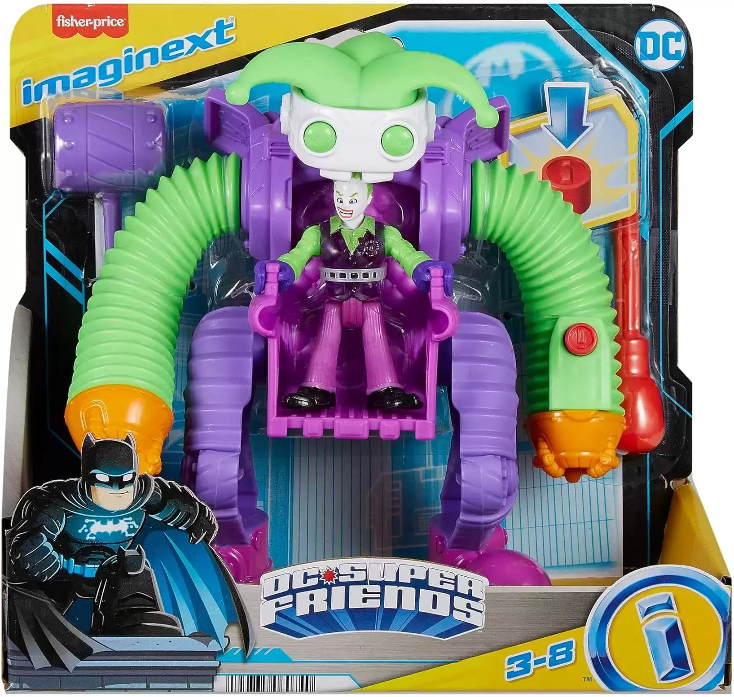 Imaginext DC Super Friends - The Joker Battling Robot