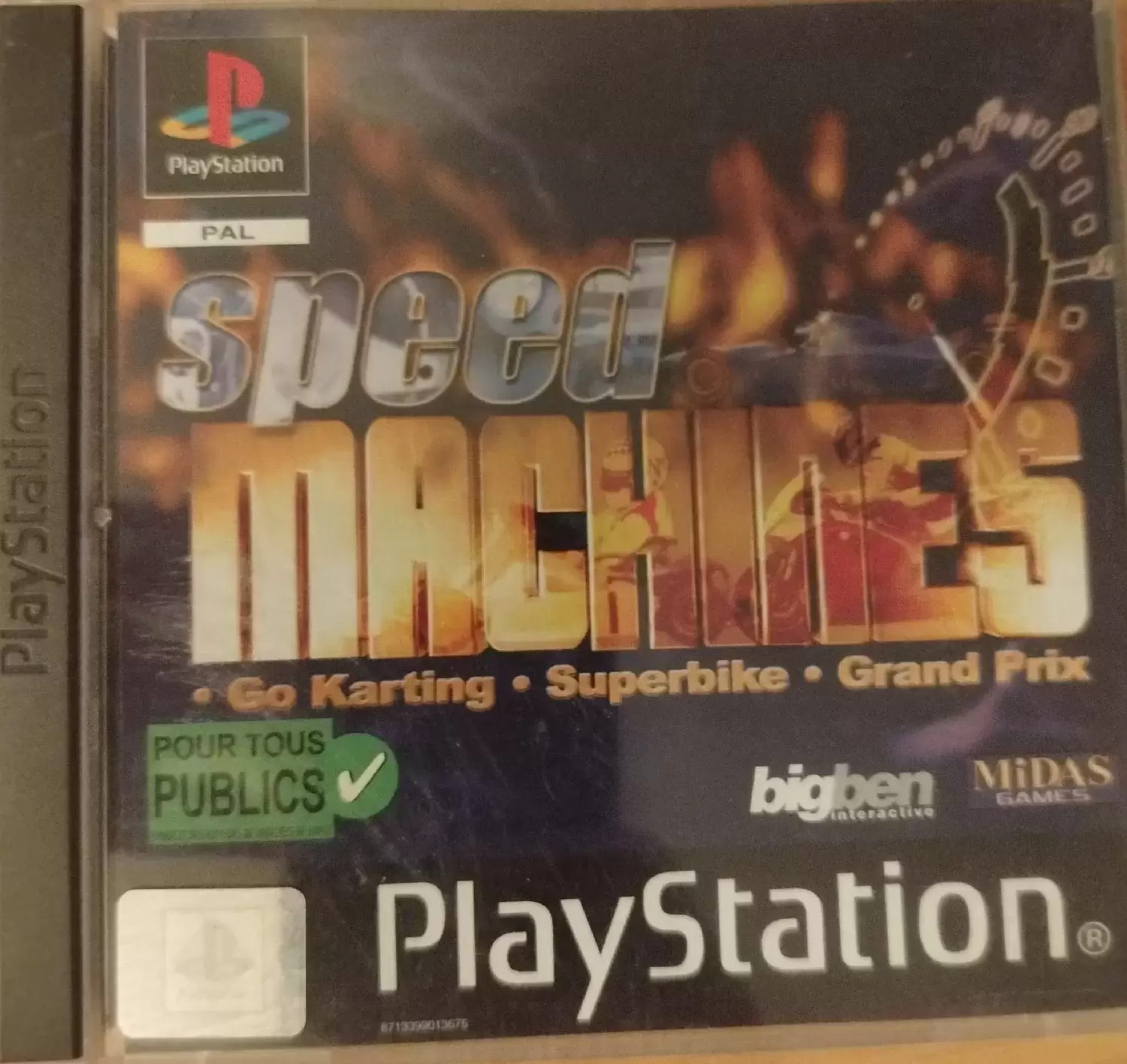 Playstation games - Speed Machines