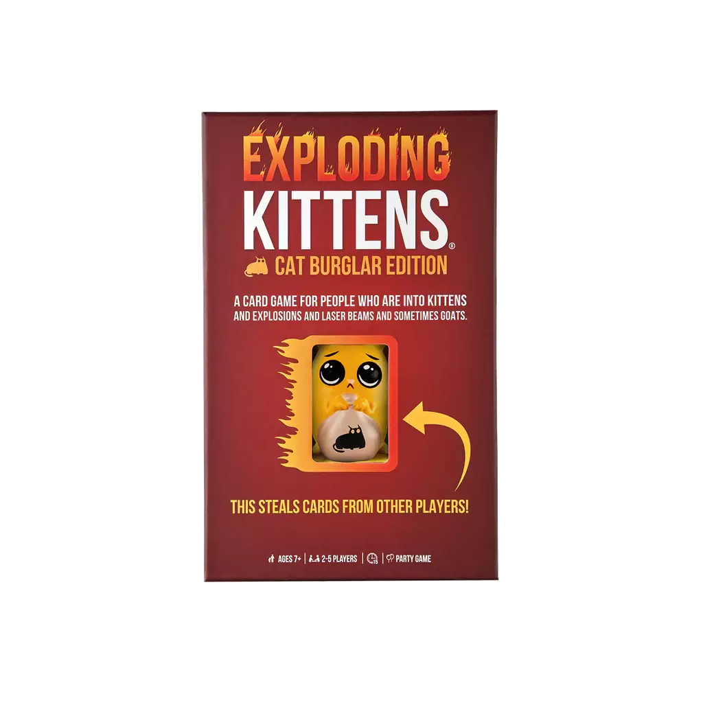 Exploding Kittens - Exploding Kittens: Cat Burglar Edition