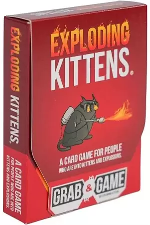 Exploding Kittens - Exploding Kittens Original: Grab & Game Edition