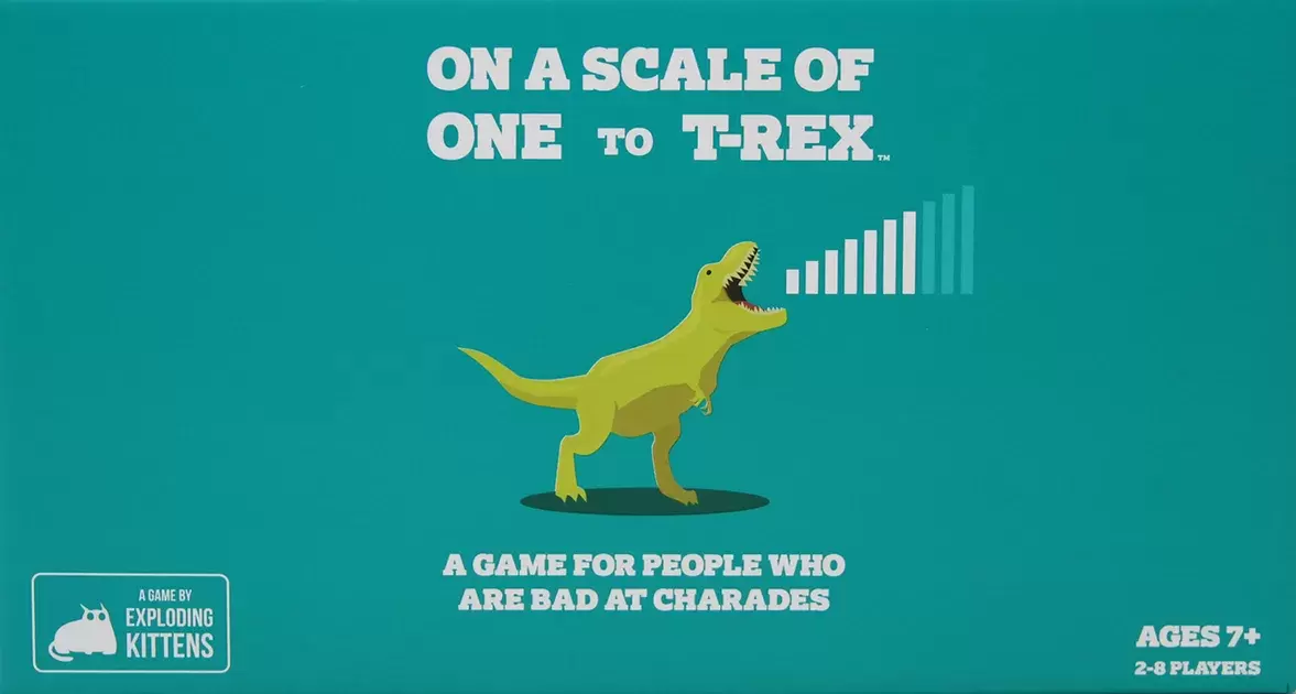 Exploding Kittens - On a Scale of One to T-Rex