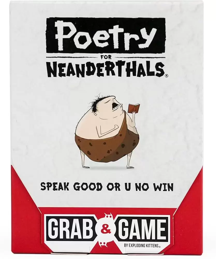 Exploding Kittens - Poetry For Neanderthals: Grab & Game Edition