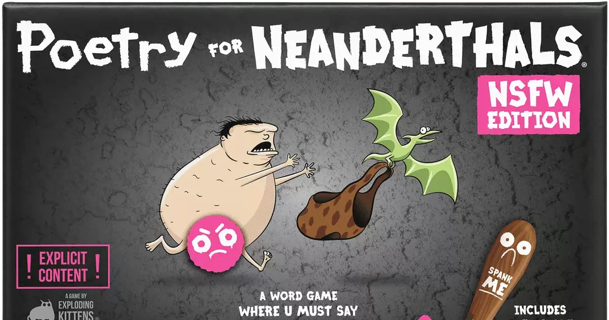 Exploding Kittens - Poetry for Neanderthals: NSFW Edition