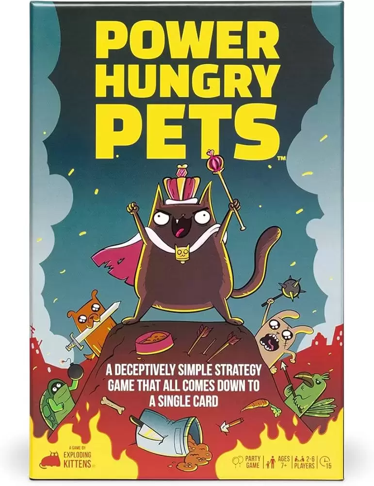 Exploding Kittens - Power Hungry Pets