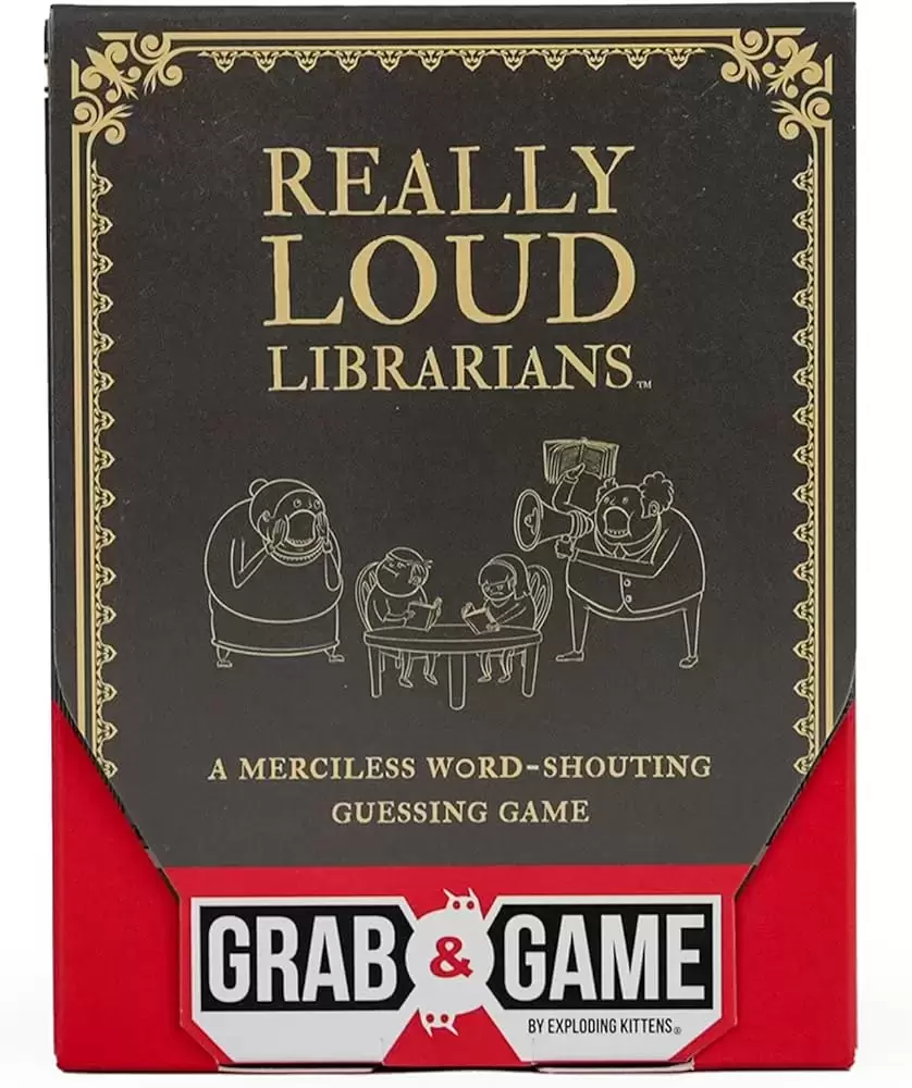 Exploding Kittens - Really Loud Librarians: Grab & Game Edition