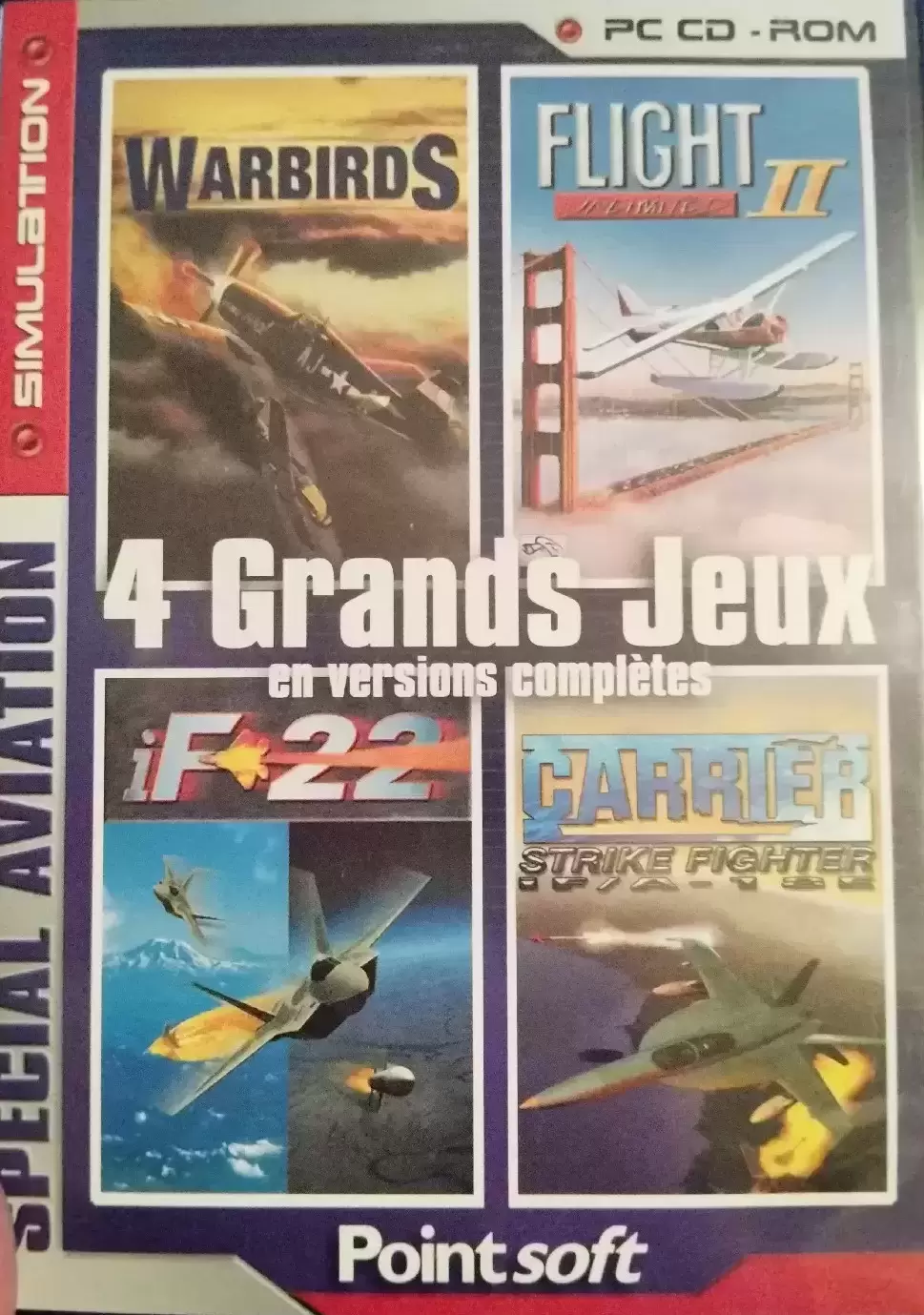 PC Games - 4 Grands Jeux en Versions Complètes