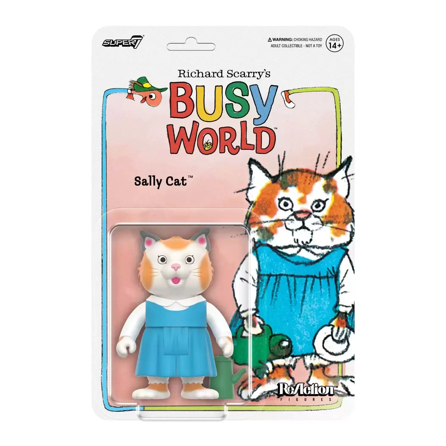 ReAction Figures - Busy World - Sally Cat