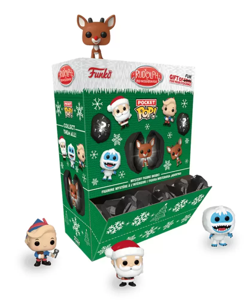 Pocket Pop! and Pop Minis! - Mystery Christmas Pocket Pop! Coals - Rudolph the Red-Nosed Reindeer