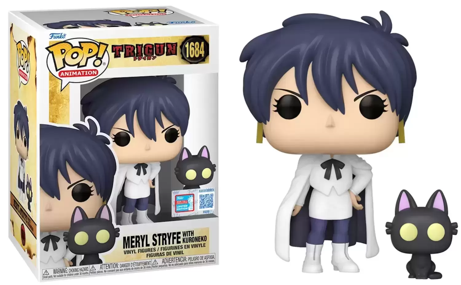 POP! Animation - Trigun - Meryl Stryfe With Kuroneko