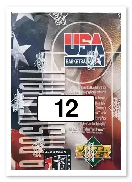 1994 Upper D.E.C.K. USA - Joe Dumars - Complete Statistics