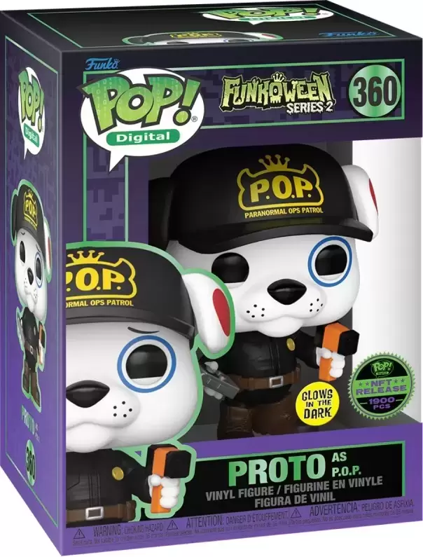 POP! Digital - Funkoween Series 2 - Proto as P.O.P GITD