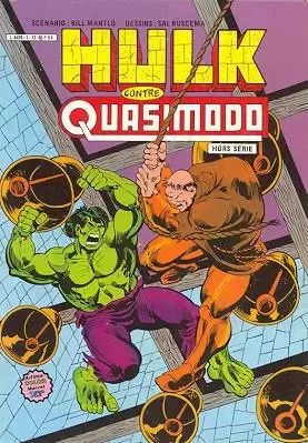 Hulk - 3ème série Arédit Gamma - Hulk contre Quasimodo