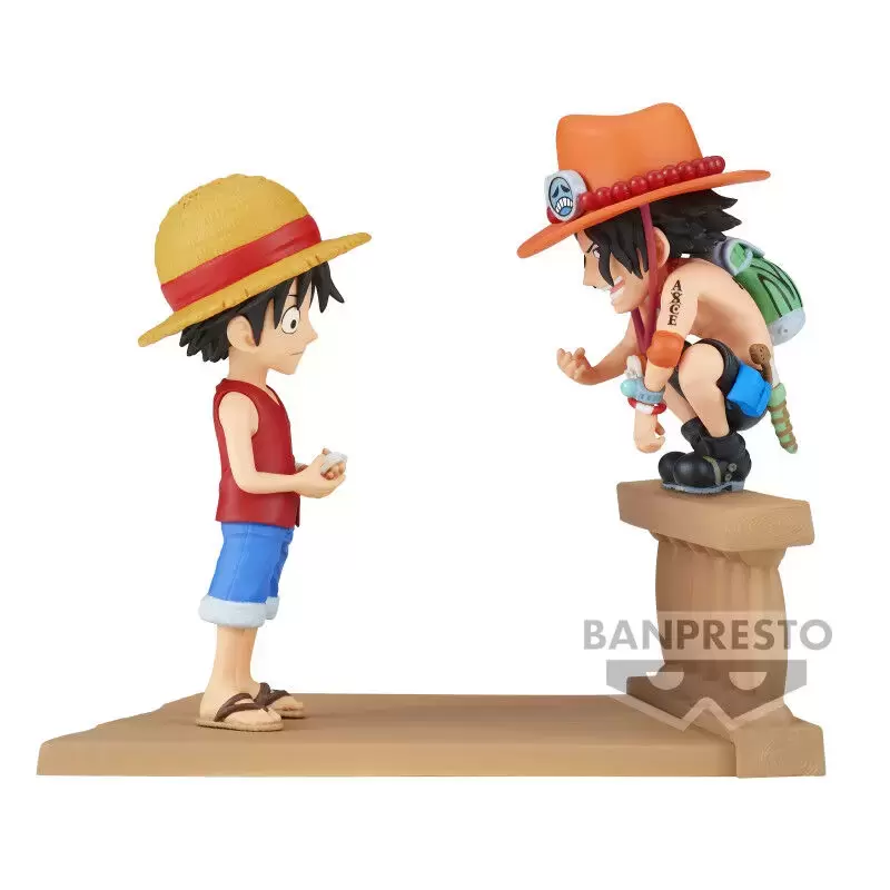 One Piece Banpresto - Monkey D. Luffy And Portgas D\'Ace