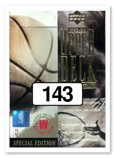 1993-94 Upper D.E.C.K. Spécial Edition US - J.R. Reid