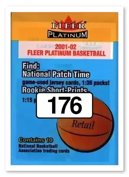 Fleer 2001-02 Platinum - Trajan Langdon