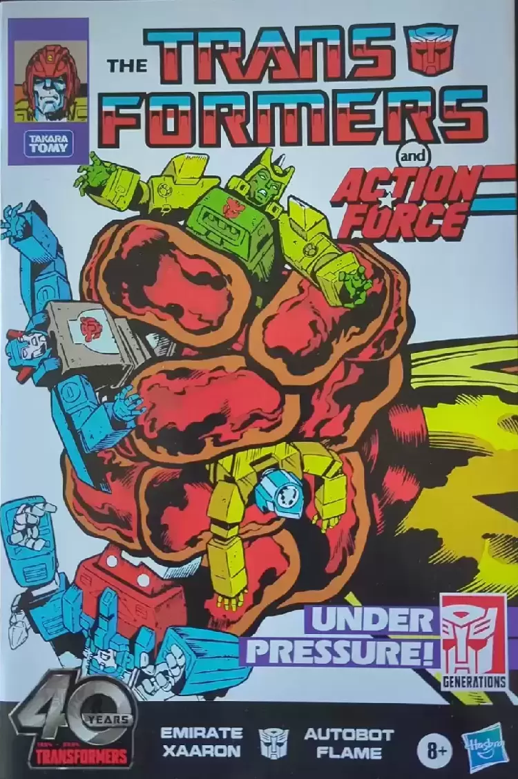 Other Transformers - Transformers and Action Force Comic - Emirate Xaaron / Autobot Flame