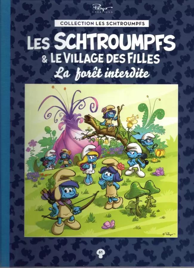 Les Schtroumpfs - Collection Hachette - La forêt interdite