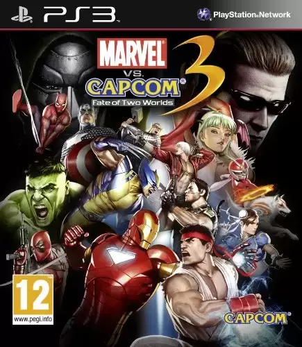 PS3 Games - Marvel VS. Capcom 3 Fate of Two Worlds