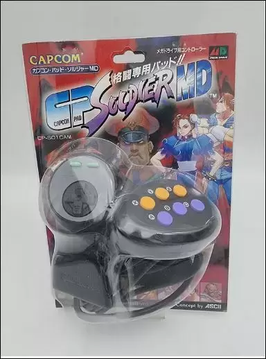 Controller / Joystick / PAD Multi-Platforms - CP CAPCOM PAD SOLDIER MD - version Japan