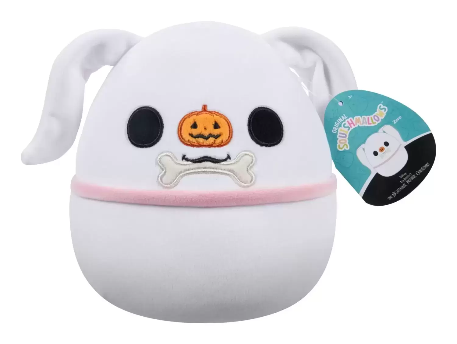 Classic Squishmallows - Zero with bone