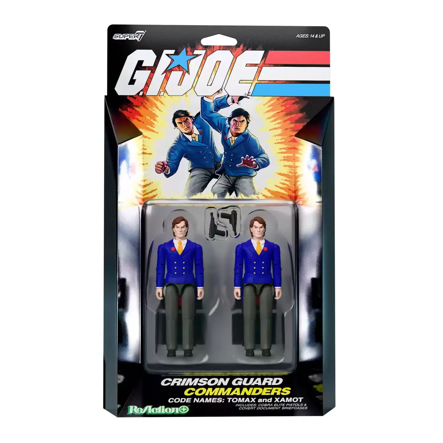 Super7 ReAction - G.I. Joe - G.I. Joe - Tomax and Xamot