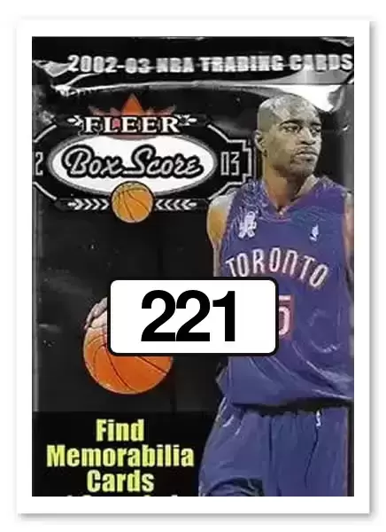 2002-03 Fleer Box Score US - Marko Jaric